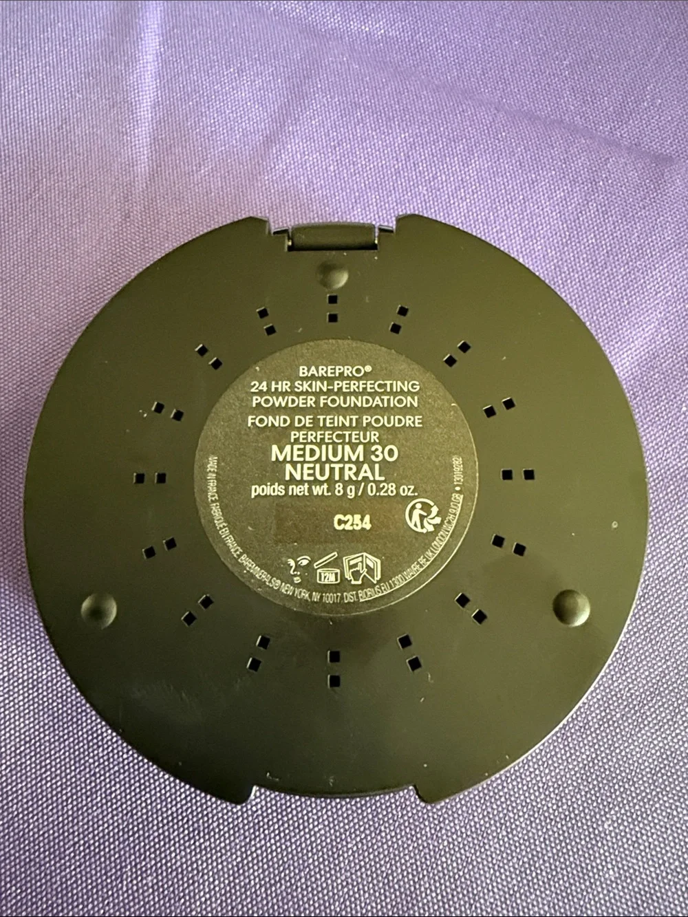Bare Minerals Barepro 24 Hr Powder Foundation & Complexion Rescue Moisturizer